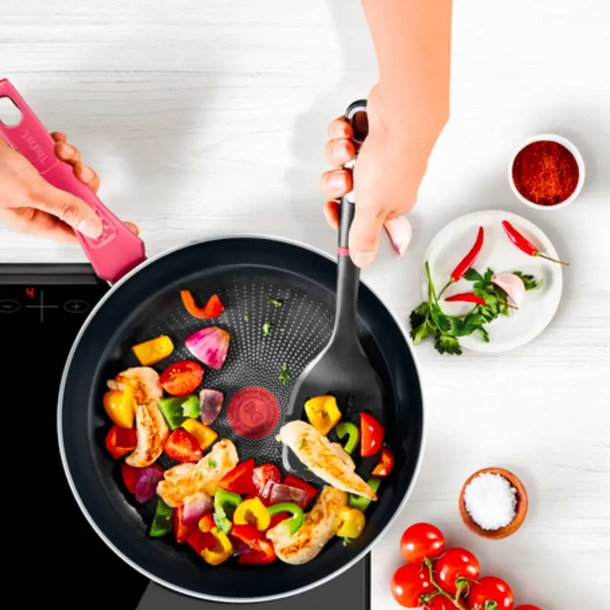 Cooking with Colour: Exploring the Appeal of Red Frying Pans – Wandering Mind Laboratory