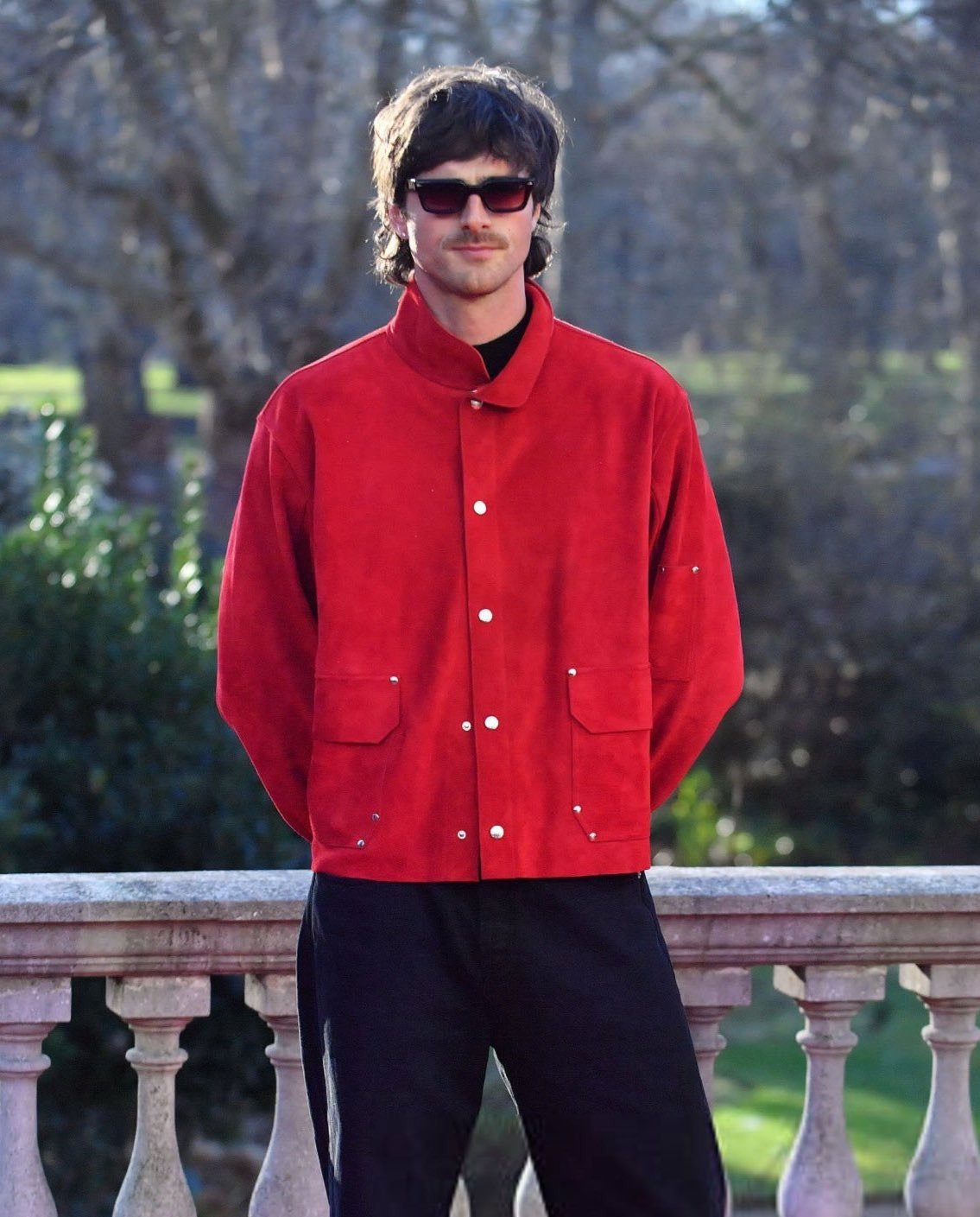 Jacob Elordi Red Jacket