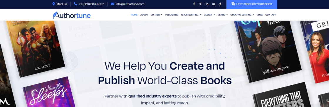 AuthorTune Help You Create and Publish Worl Cover Image