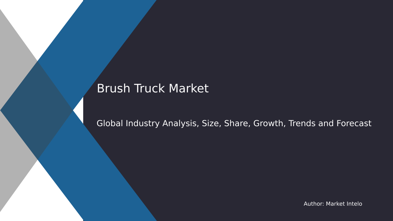 Brush Truck Market Research Report 2033