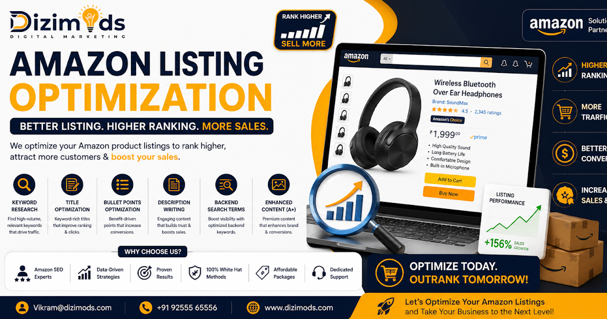 Amazon Listing Optimization: The Complete Guide to Increasing Visibility and Sales