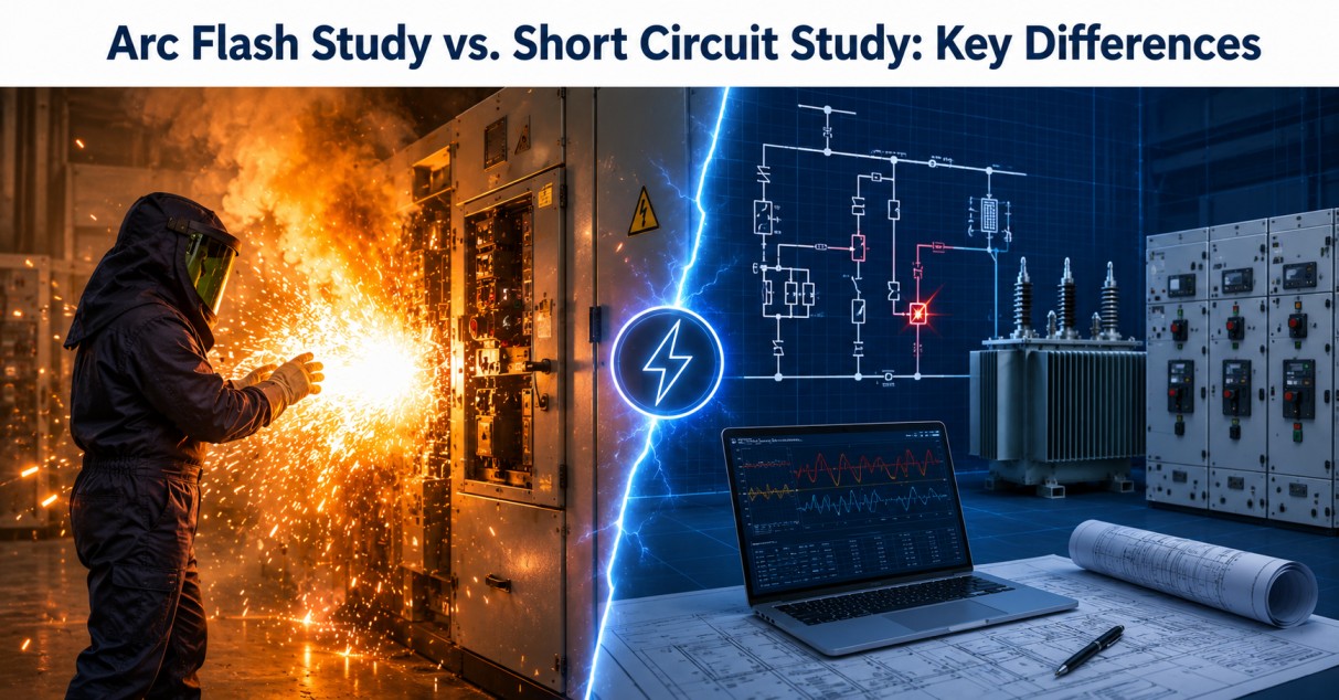 Arc Flash Study vs. Short Circuit Study: Key Differences