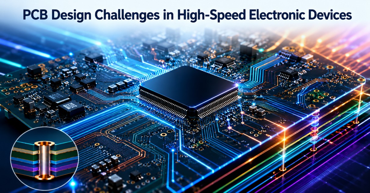 PCB Design Challenges in High-Speed Electronic Devices