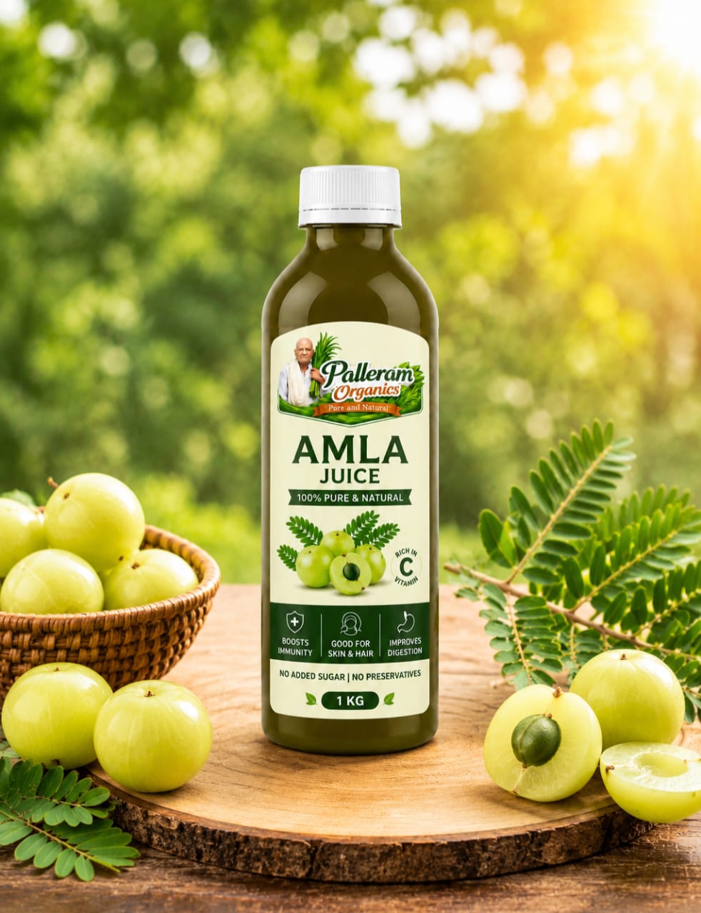 Buy Organic Amla Juice | Hair, Skin & Immunity Booster
