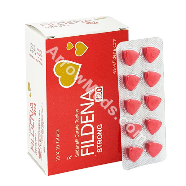 Fildena 120 mg | Sildenafil Tablet for ED Treatment | USA