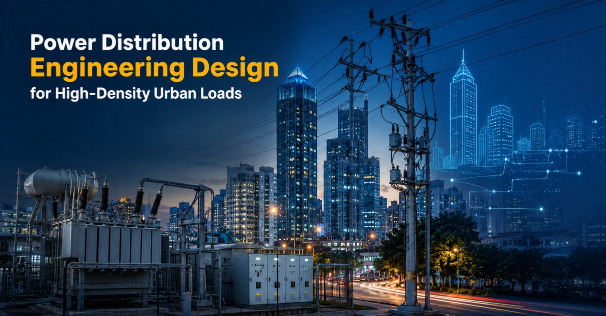 Power Distribution Engineering Design for High-Density Urban Loads
