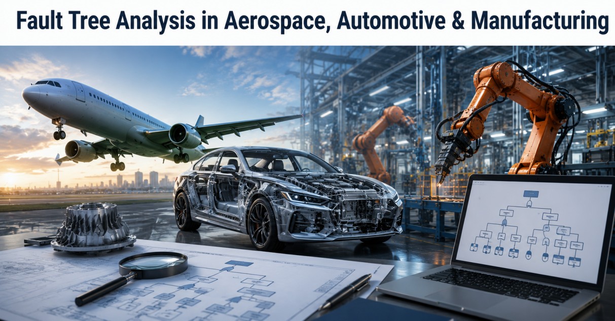 Fault Tree Analysis in Aerospace, Automotive & Manufacturing