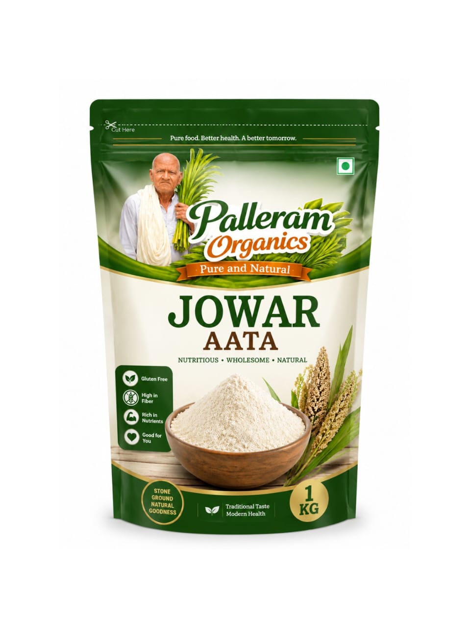Pure Jowar Atta (Sorghum Flour) – Gluten-Free | From ₹199