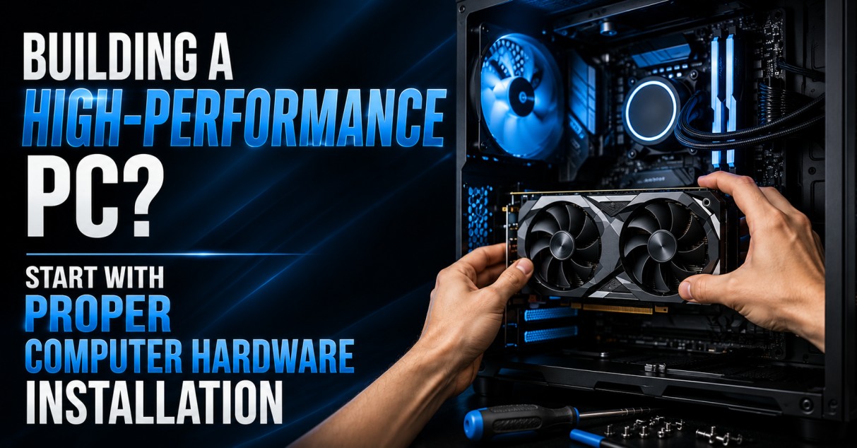 Building a High-Performance PC? Start With Proper Computer Hardware Installation