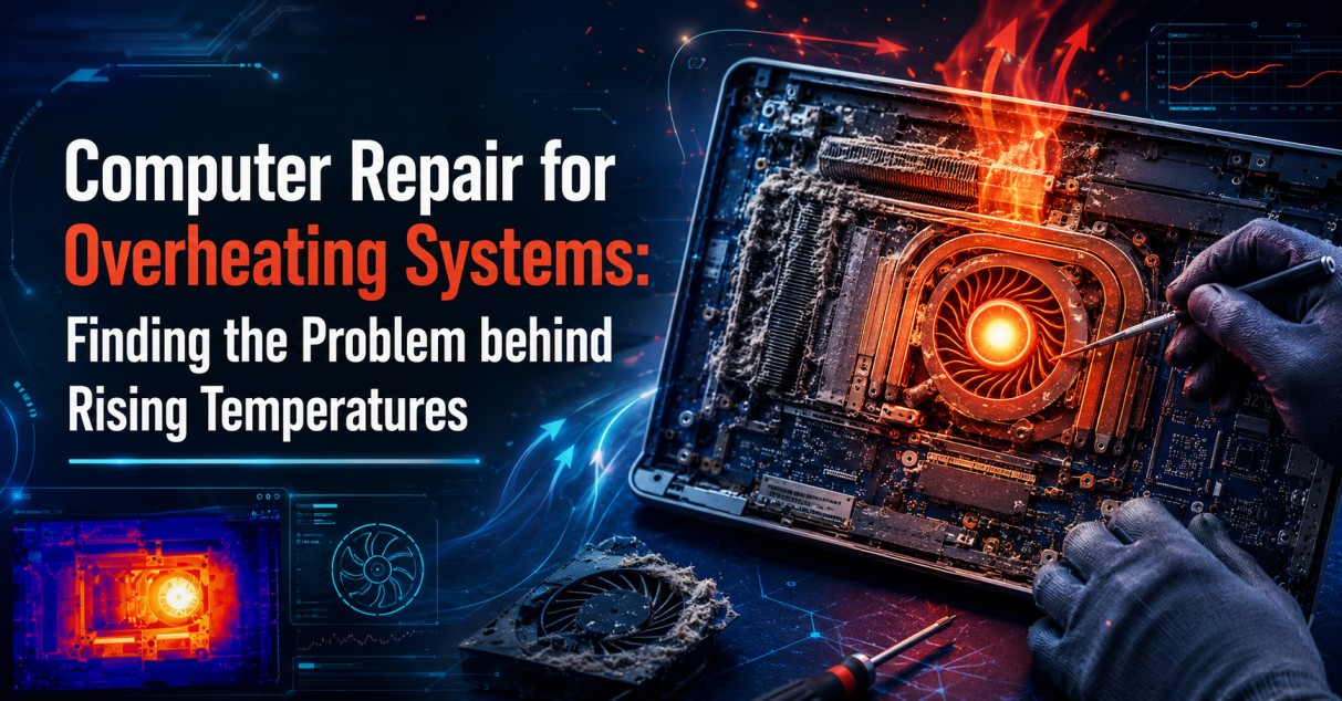 Computer Repair for Overheating Systems: Finding the Problem behind Rising Temperatures