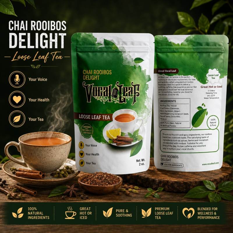 Chai Rooibos Tea for Singers