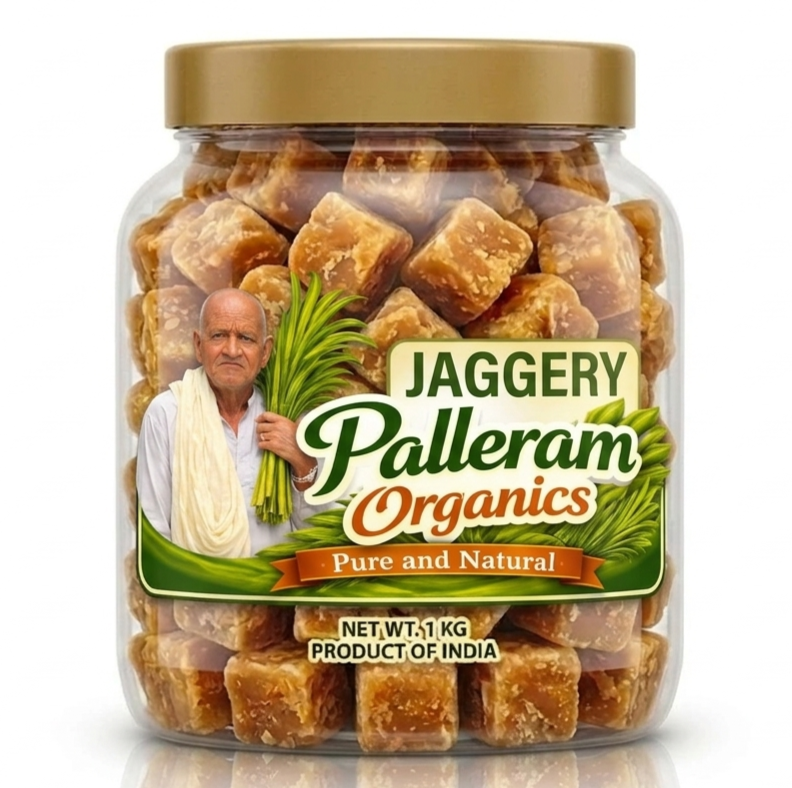 Organic Jaggery (Gur) - 100% Pure, Chemical-Free | From ₹109