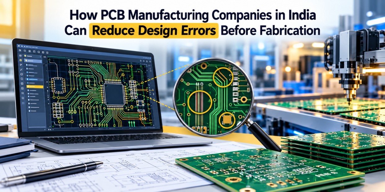 How PCB Manufacturing Companies in India Can Reduce Design Errors Before Fabrication
