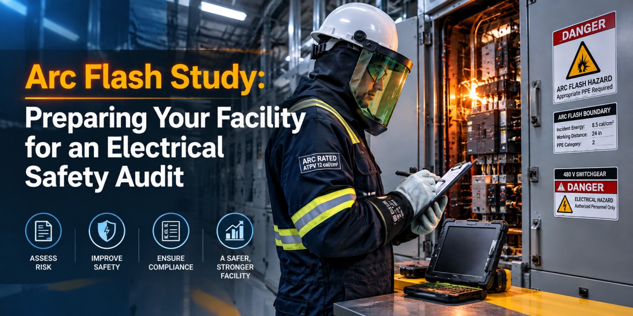 Arc Flash Study: Preparing Your Facility for an Electrical Safety Audit