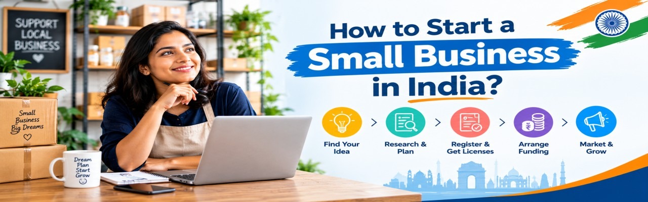 How to Start a Small Business in India: A Guide (2026)