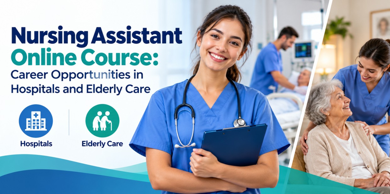 Nursing Assistant Online Course: Career Opportunities in Hospitals and Elderly Care