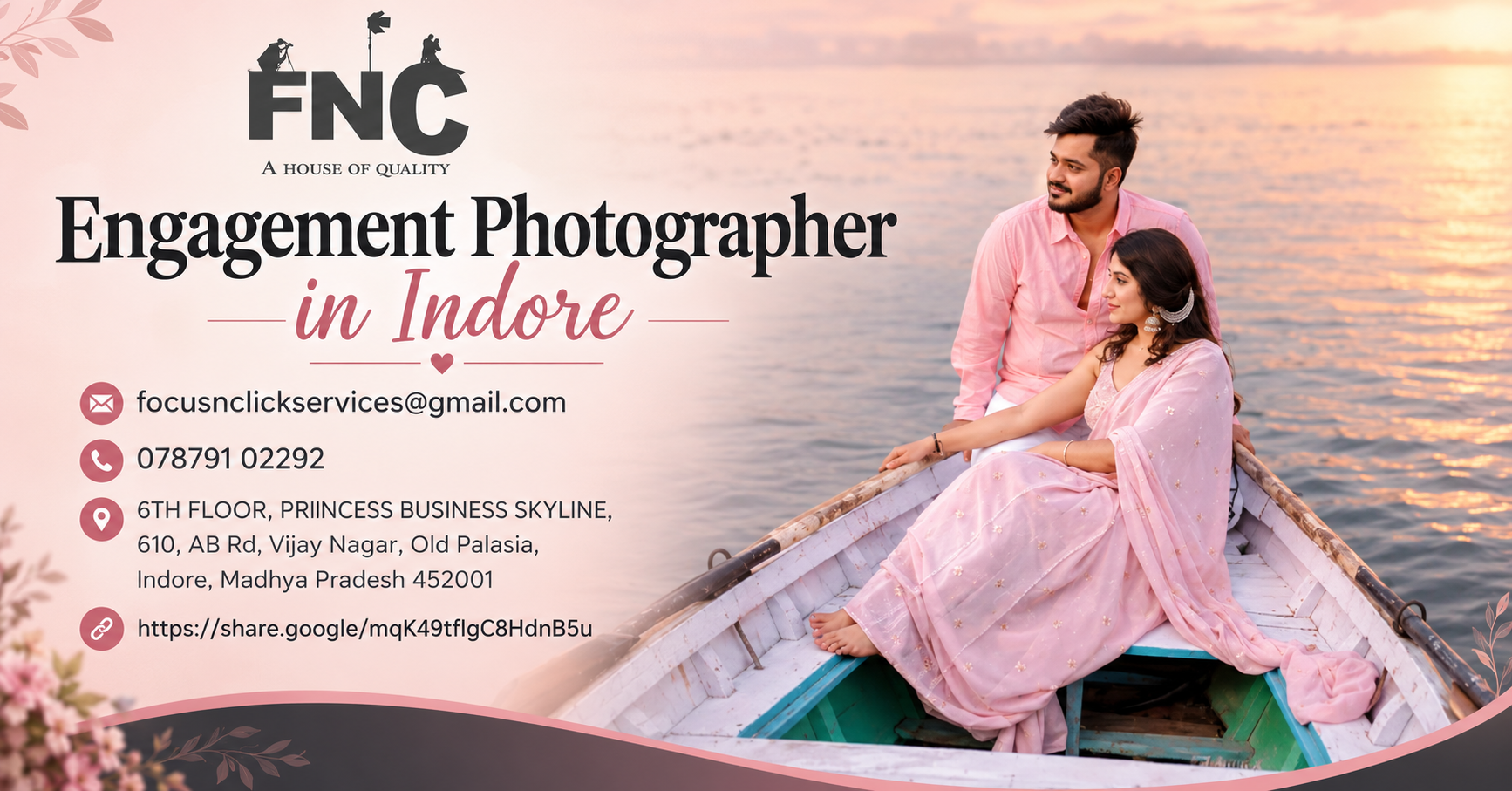 Engagement Photographer in Indore: Capture Your Special Moments Beautifully – focusnclickin